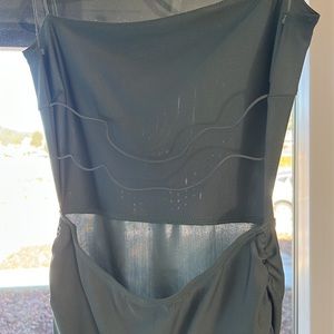 Small Windsor prom dress, kind of satin material.
